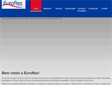 Tablet Screenshot of euroflexdobrasil.com